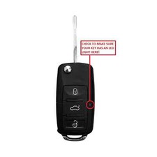 3 Button Remote Key Fob Shell Case For VW Volkswagen Golf MK5 Polo Beetle Caddy