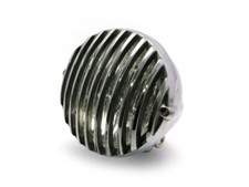 Headlight for Harley Davidson Softail Project 4.5 inch dia. 35W Polished Grill