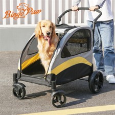 4-Wheel Foldable Dog Stroller