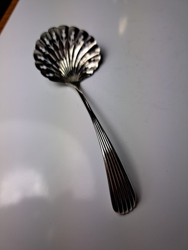 Victorian silver sifter spoon - sifter,
