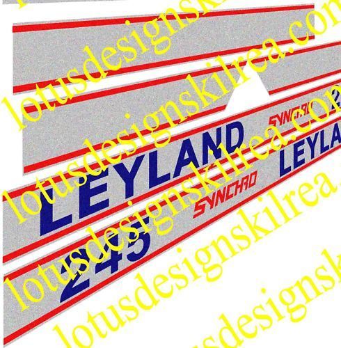 Leyland synchro tractor - leyland, bonnet