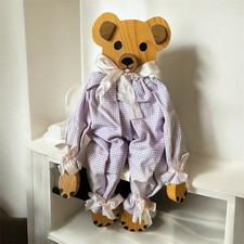 Adorable Unique Vintage Wooden