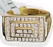 Gents Diamond Ring size 10 8
