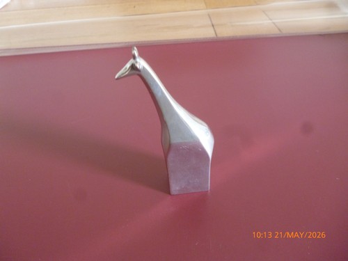 Dansk giraffe silver metal - giraffe,