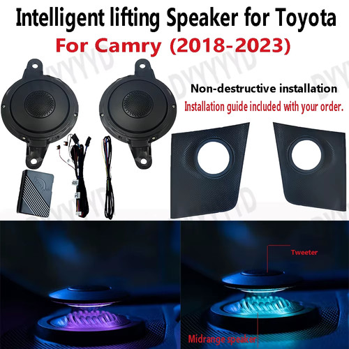 Car lifting speakers - speakers, refit