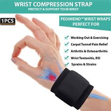 1X Wrist Wraps for Carpal Tunnel, Weightlifting, Working Out & Wrist Pain Relief