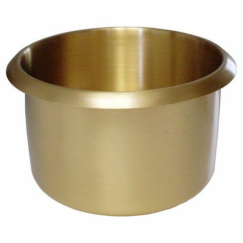 Jumbo size brass drop in - size,