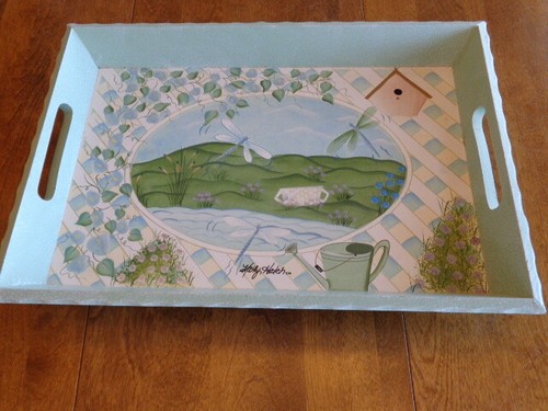 Kathy hatch hand painted wood - kathy,