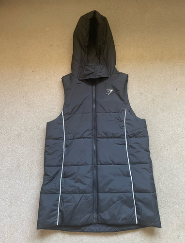Gymshark unisex black - gymshark, hooded