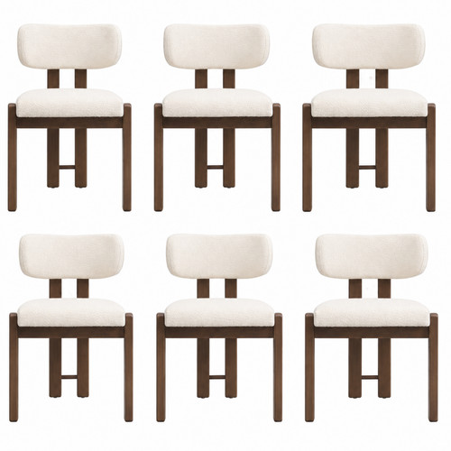 Dining chairs set solid - set, of