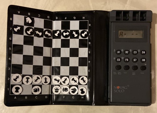 Novag solo electronic chess - solo,