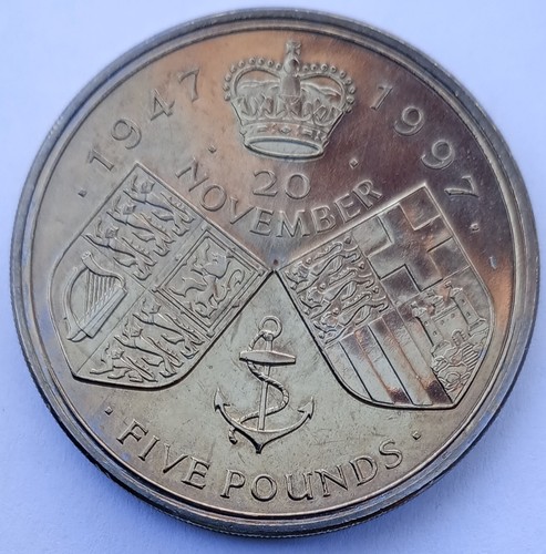 1947 1997 commemorative 5 - commemorative, £5