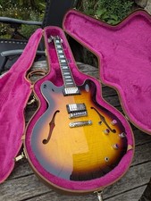 Gibson ESOT 335/Bigsby (Bigsby removed) in Tobacco Sunburst. 2009 with Hard Case