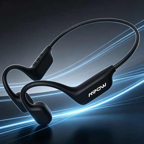 Mpow bone conduction earphones - bone,
