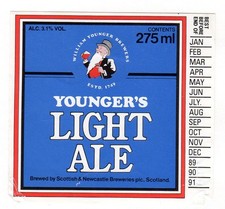 Beer label scottish - beer, label: