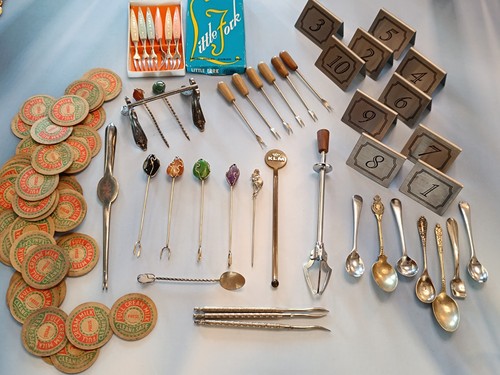 Vintage kitchenalia spoons - vintage, /