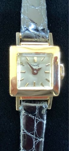 Piaget ladies square case - square, 18k