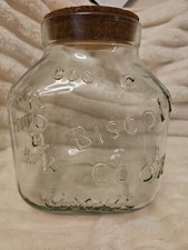 Vintage Square Glass Biscotti