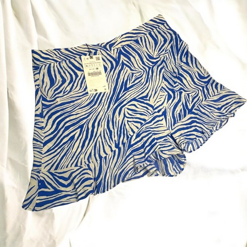 Zara blue white tiger stripe - zara,