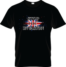 Stop The Invasion, Stop The Boats T Shirt Political T Shirt