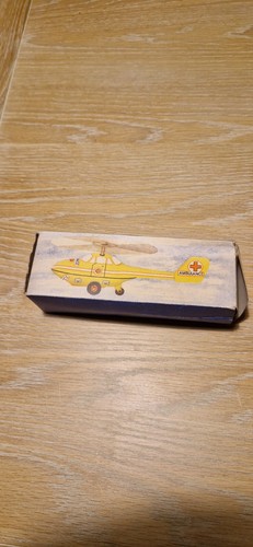 Vintage tinplate helicopter - vintage,