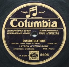 10" 78 - Layton & Johnstone -