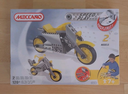 Meccano speed play motorcycles - speed,