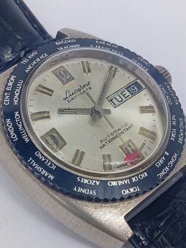 Vintage lucerne world time - world,
