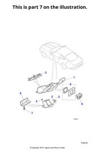 Jaguar Genuine Screw Fits XK8