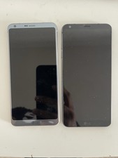 2x LG G6 Black 32GB 5.7" Dual Camera 13MP Android Smartphone