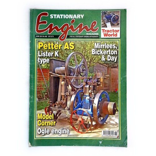 Stationary engine magazine - engine,
