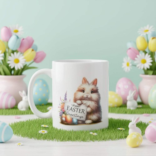 Tea coffee mug easter - mug,