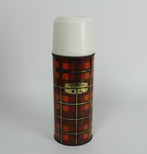 Vintage Thermos Flask Tartan Model 18