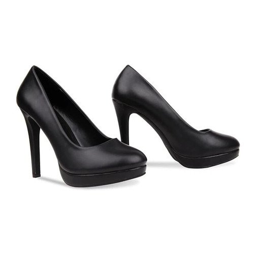 Women high heel round toe - high,