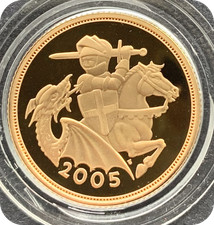 2005 Proof Full Gold Sovereign