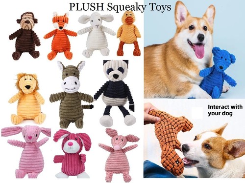 Dog chew toy squeaky soft - chew, toy,
