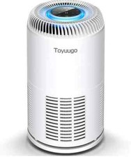 Toyuugo HEPA Air Purifier White KJ-350B 3 Speed Levels Pet Odour Pollen New