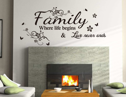 Family love wall art - love,