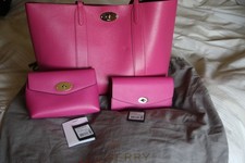 Mulberry  Pink Tote Bag with