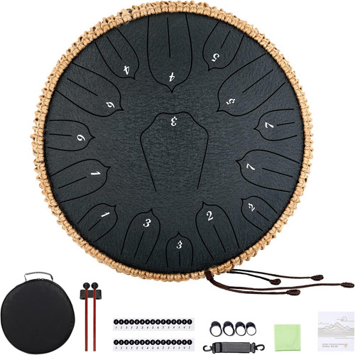 Musfunny steel tongue drum - steel,