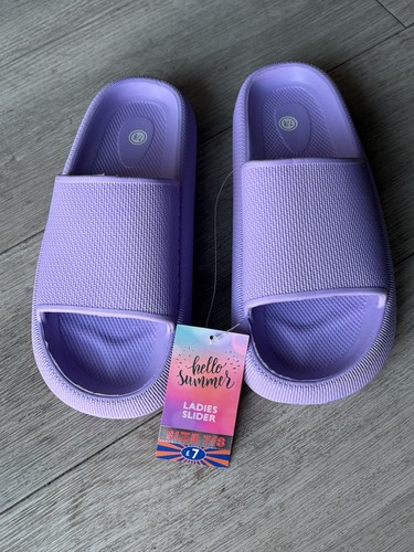 Ladies summer flip flops - summer,