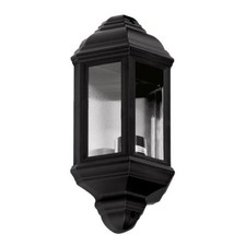 Eterna half lantern wall light - half,
