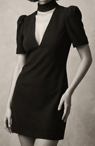 Zara black shift mini dress - zara,
