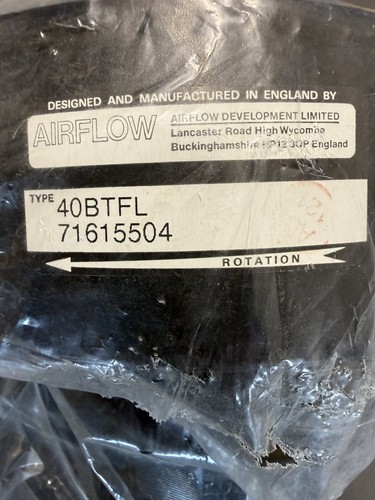 Airflow 40btfl 71615504 - airflow, single