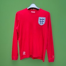 1966 England Football Shirt Men’s Medium 2010 Official Umbro Reissue Hurst #10