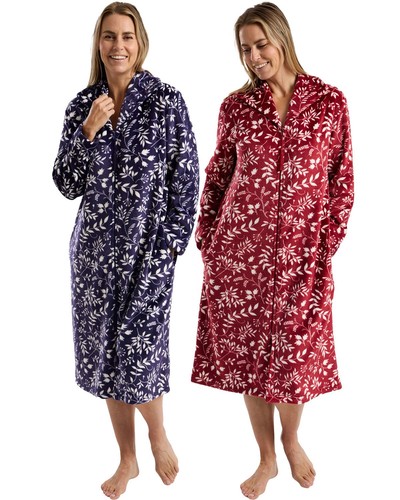Marlon ladies zip housecoat - marlon,