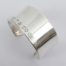 GENUINE TIFFANY & CO. STERLING SILVER CUFF BANGLE C.2001 - 104.3 GRAMS