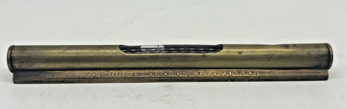 Brass engineers spirit level - brass,