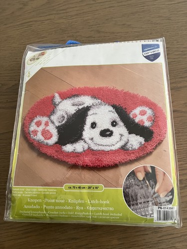 Vervaco patch hook cute - vervaco, dog