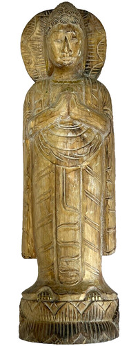 Balinese buddha hand carved - buddha, hand-carved